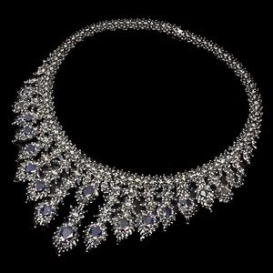 (MUST SELL) 89 Carat Genuine Sapphire Necklace